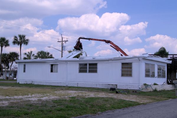Mobile Home Demolition in Goldsboro