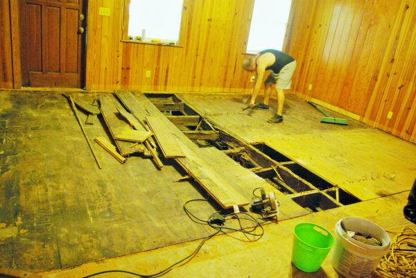 Subfloor Demolition in Goldsboro