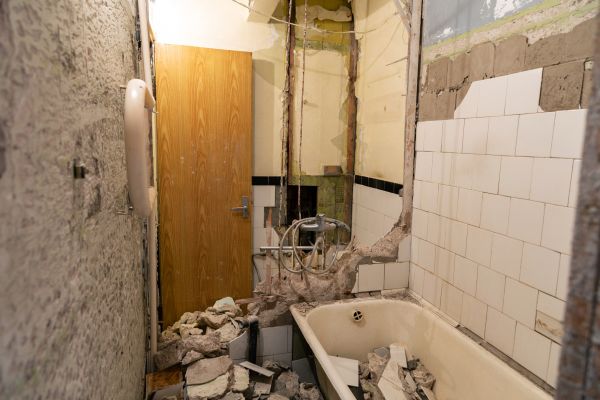 Shower Tile Demolition in Goldsboro